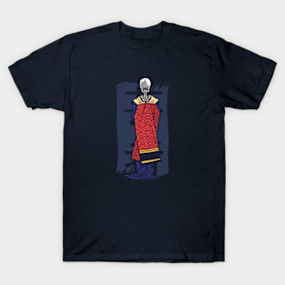 Japanese Skeleton Geisha T-Shirt